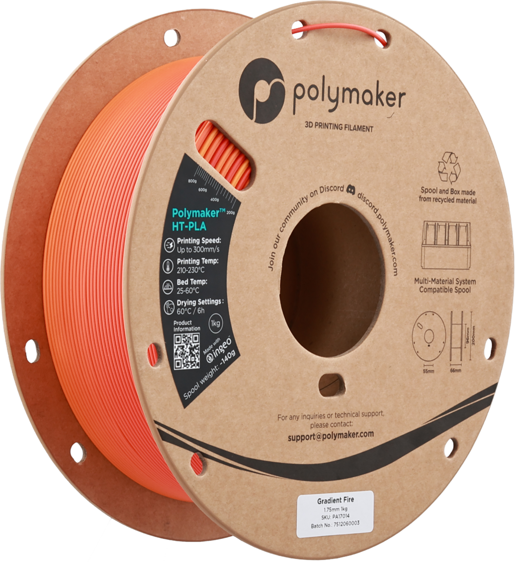 Polymaker HT-PLA Gradient Fire
