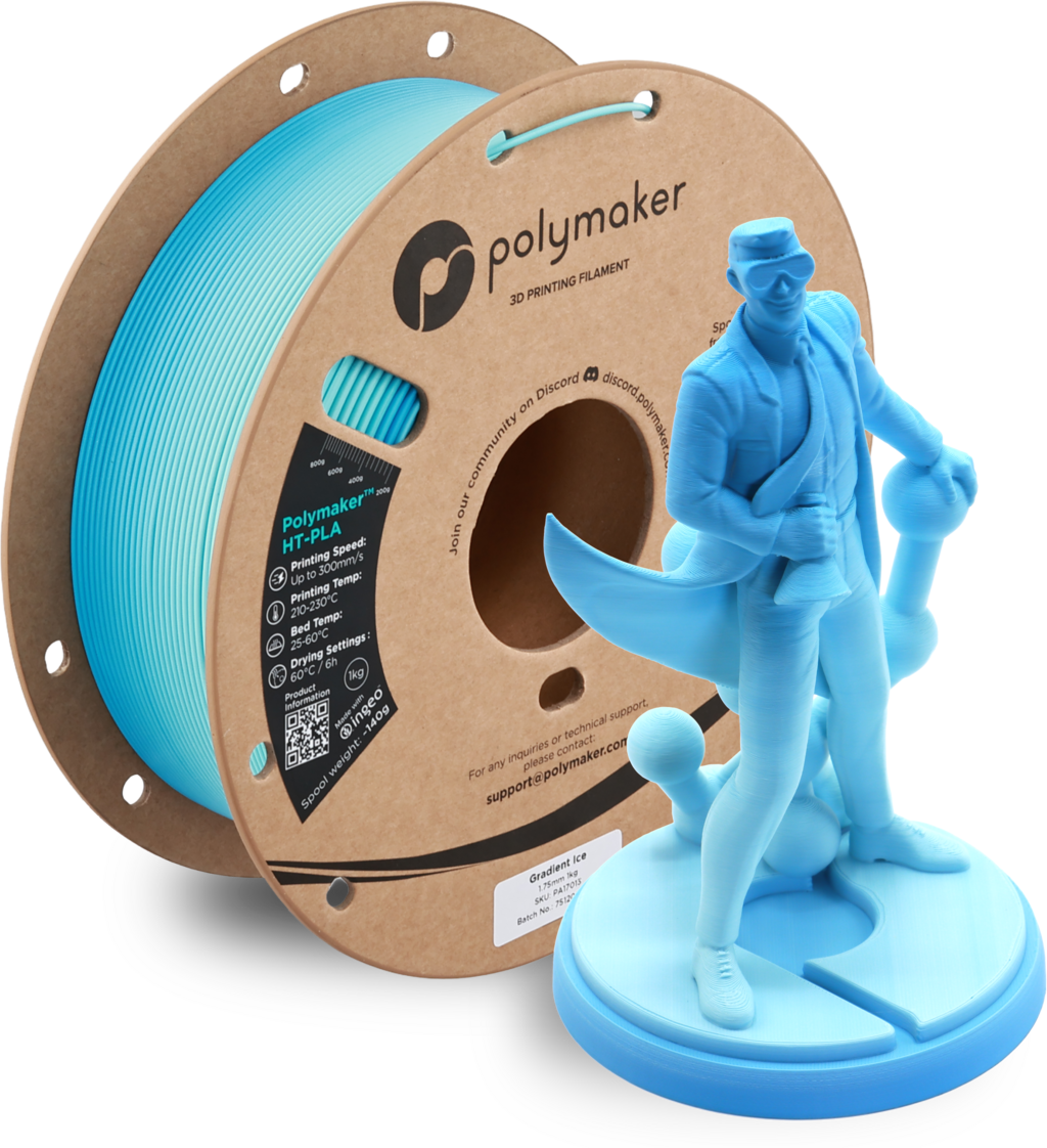 Polymaker HT-PLA Gradient Ice