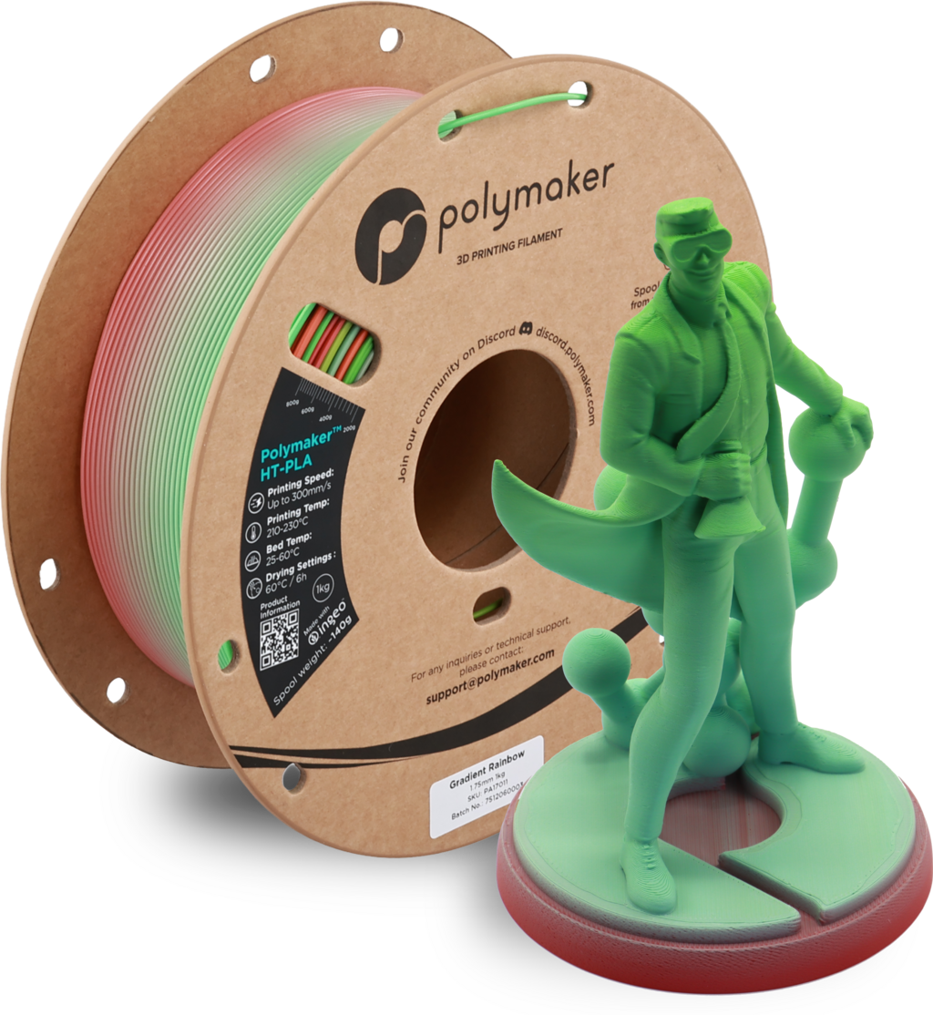 Polymaker HT-PLA Gradient Rainbow