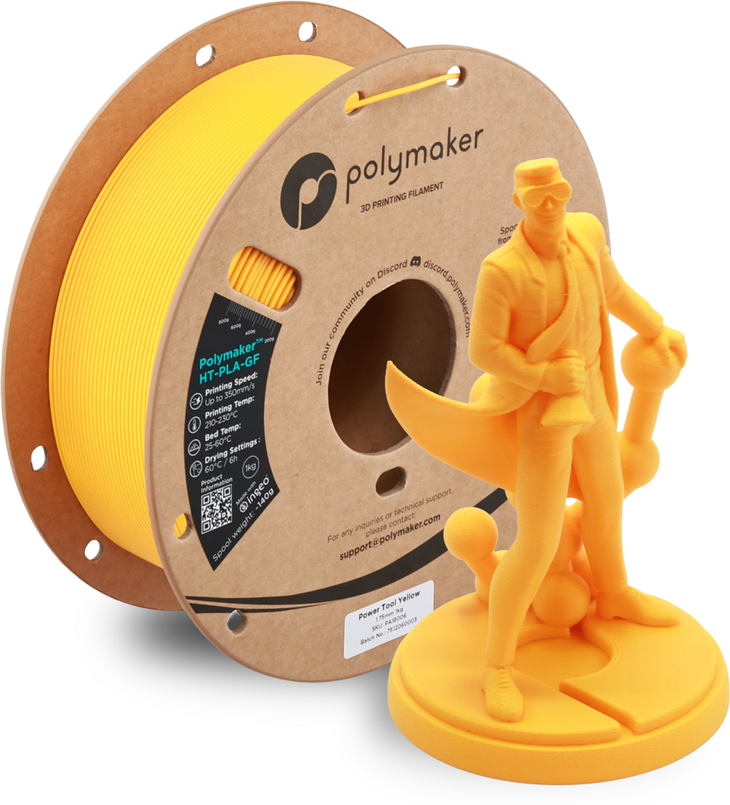 Polymaker HT-PLA-GF Power Tool Yellow