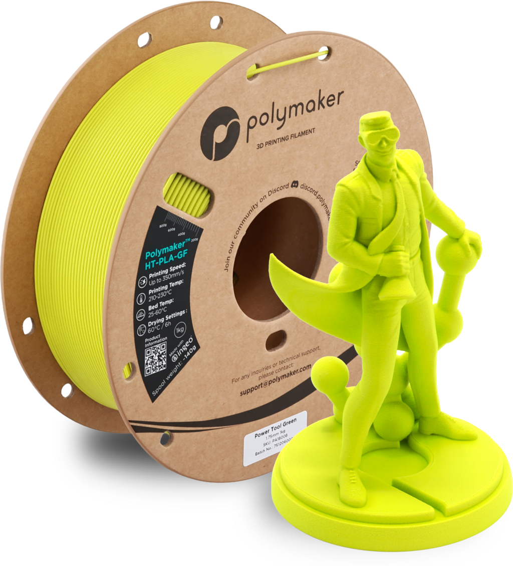 Polymaker HT-PLA-GF Power Tool Green