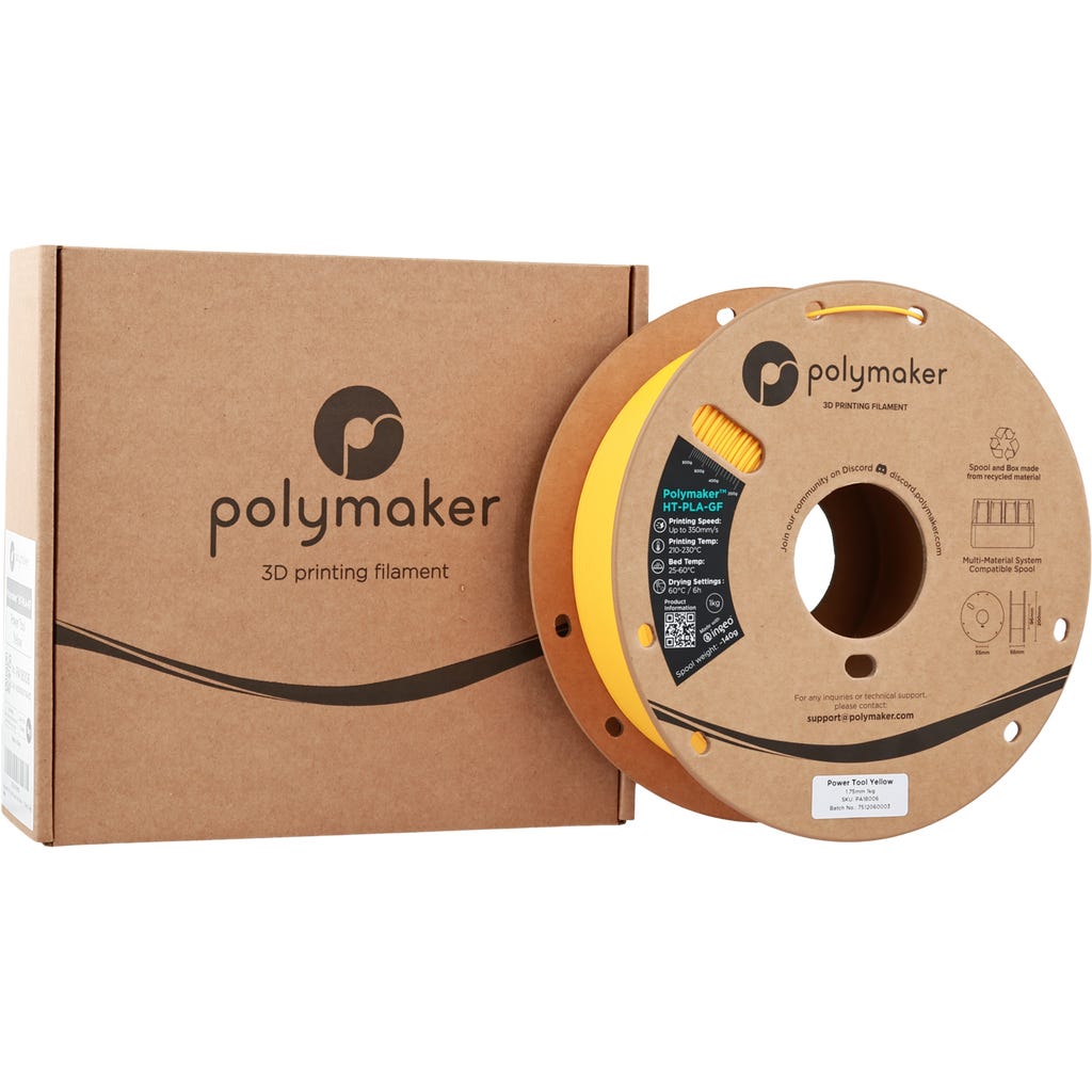 Polymaker HT-PLA-GF Power Tool Yellow - 3DJake Online Shop