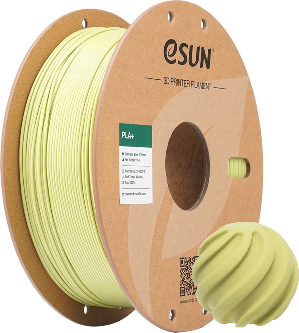 eSUN PLA+ Mustard Green