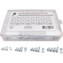 M2-M5 Zylinderschrauben-Set (ISO4762 / DIN912), 1152 Stück - 1 Set