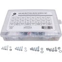 M2-M5 Linsenkopfschrauben-Set (ISO7380-1), 1152 Stück - 1 Set