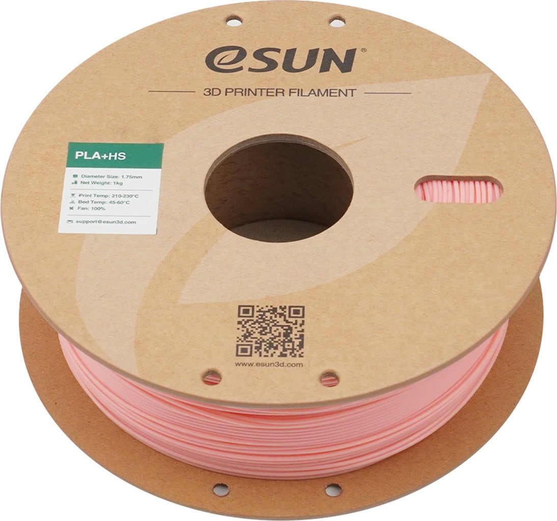 eSUN PLA+HS Baby Pink