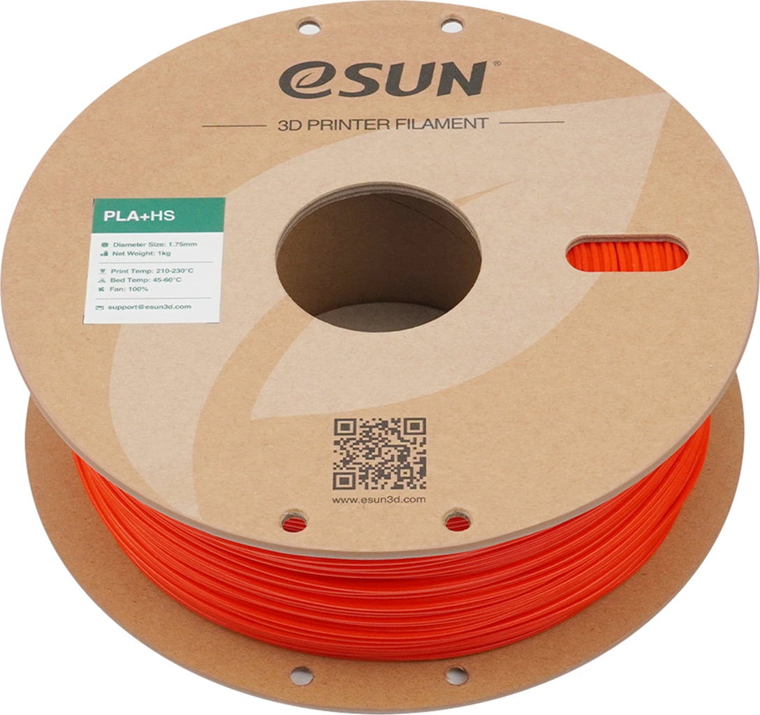 eSUN PLA+HS RGB Red