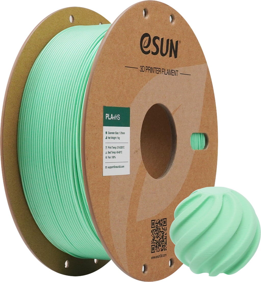 eSUN PLA+HS Mint Green