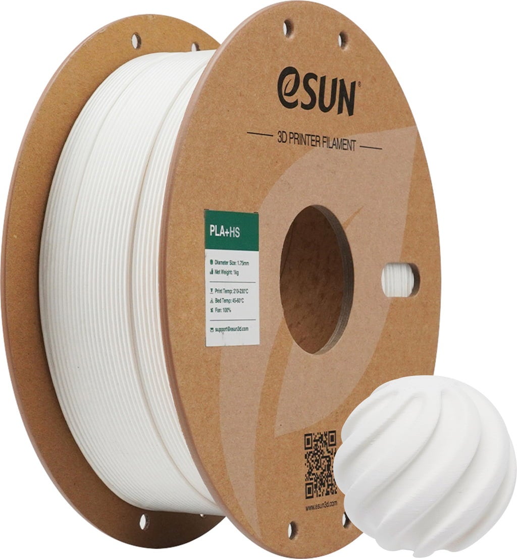 eSUN PLA+HS Milky White