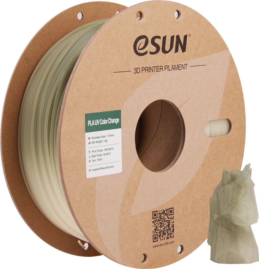 eSUN PLA-UV Color Change Green