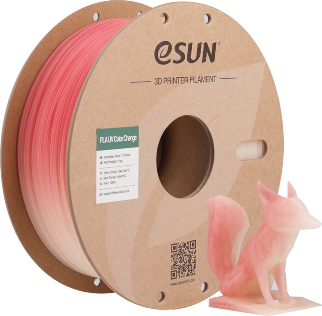 eSUN PLA-UV Color Change Red