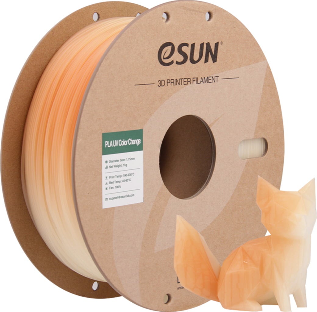 eSUN PLA-UV Color Change Orange