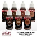 Warpaints Fanatic: Ruddy Browns Flexible Triad PLUS+