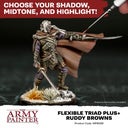 Warpaints Fanatic: Ruddy Browns Flexible Triad PLUS+