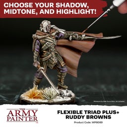 Warpaints Fanatic: Ruddy Browns Flexible Triad PLUS+