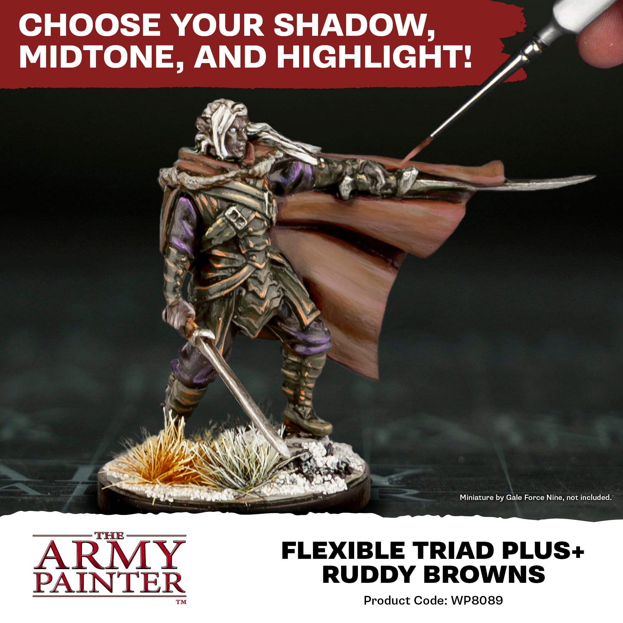Warpaints Fanatic: Ruddy Browns Flexible Triad PLUS+
