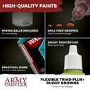 Warpaints Fanatic: Ruddy Browns Flexible Triad PLUS+