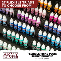 Warpaints Fanatic: Ruddy Browns Flexible Triad PLUS+