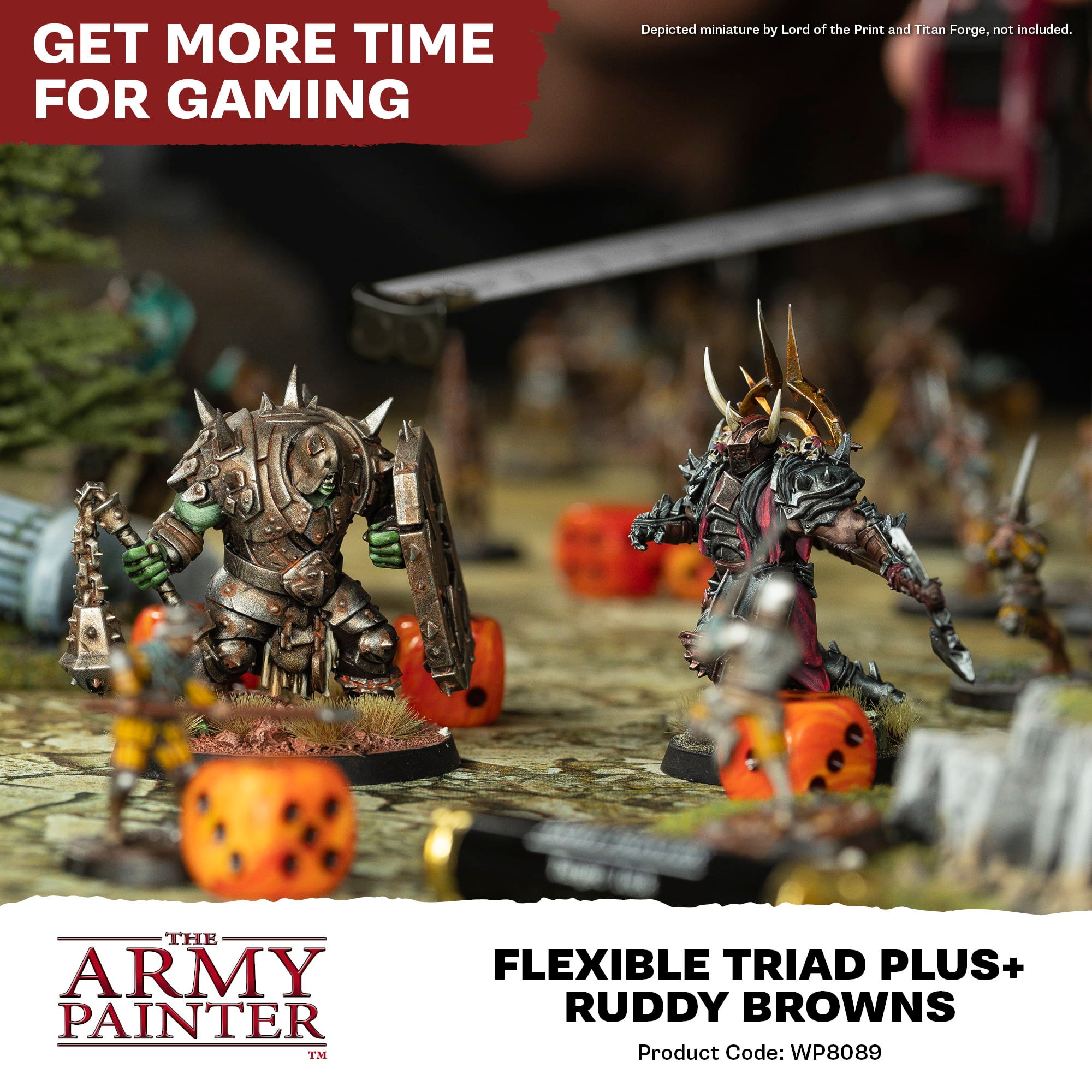 Warpaints Fanatic: Ruddy Browns Flexible Triad PLUS+