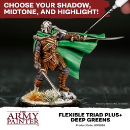 Warpaints Fanatic: Deep Green Flexible Triad PLUS+