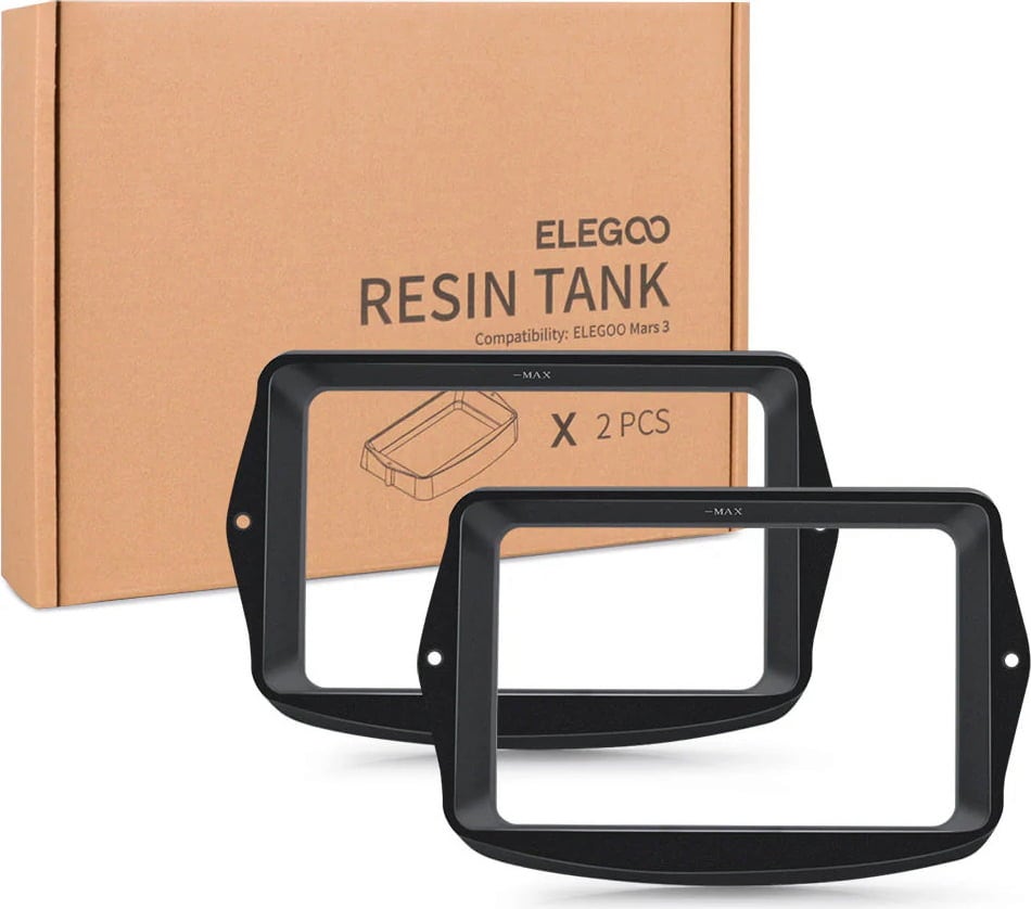 Elegoo Replacement Metal Resin Tank - Set of 2