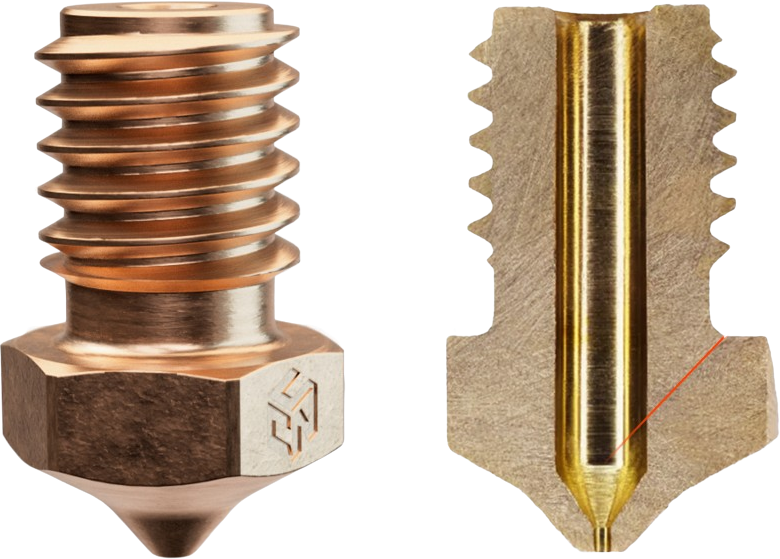 CNC Kitchen V6 Nozzle, 0.4 mm
