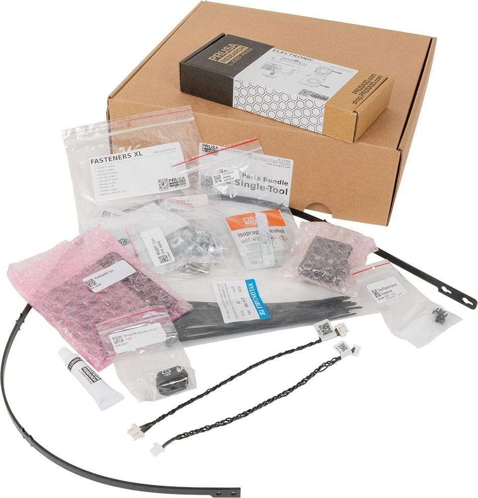 Prusa Spare Parts Bundle for XL (Single Tool)