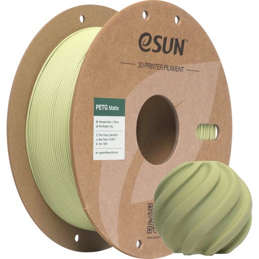 eSUN PETG-Matte Matcha Green