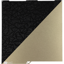 3DJAKE PET/PEI Build Plate - Crystal - 256 x 268 mm
