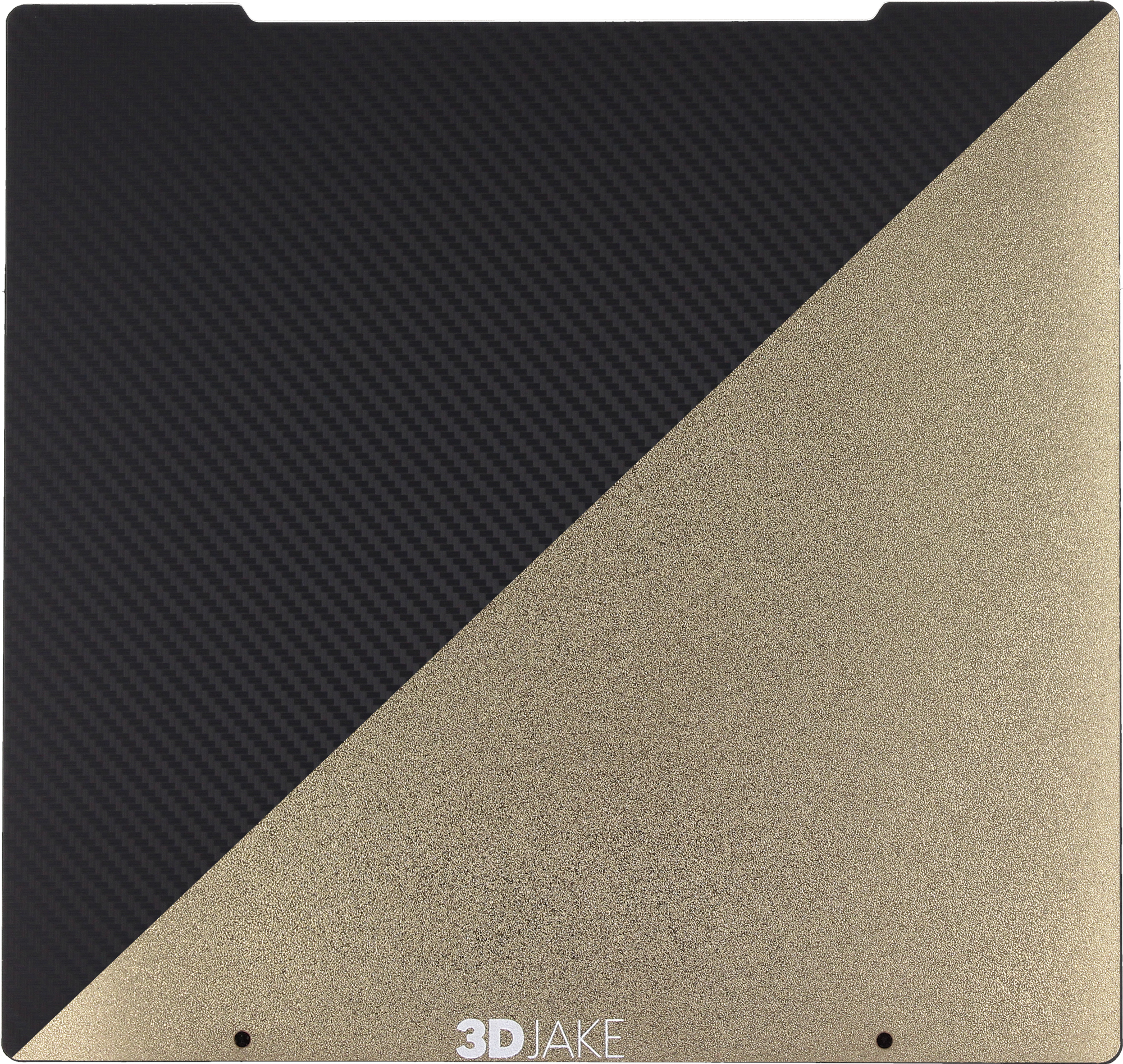 3DJAKE PET/PEI Build Plate Carbon 241 x 254 mm