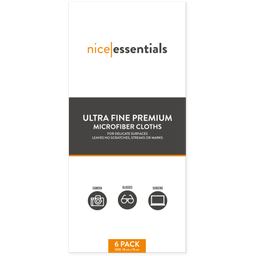 Ultra-Fine Microfibre Cleaning Cloths 15 x 18 cm Set - 6 pcs