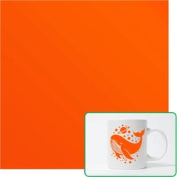 Bambu Lab Matte Removable Vinyl - Orange