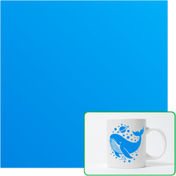 Bambu Lab Matte Removable Vinyl - Blue