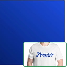 Bambu Lab Matte Heat Transfer Vinyl Sheet - Royal Blue