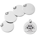 Bambu Lab Round Stainless Steel Tag - Small