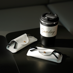 Bambu Lab Pebbled PU Leatherette Fabric - White