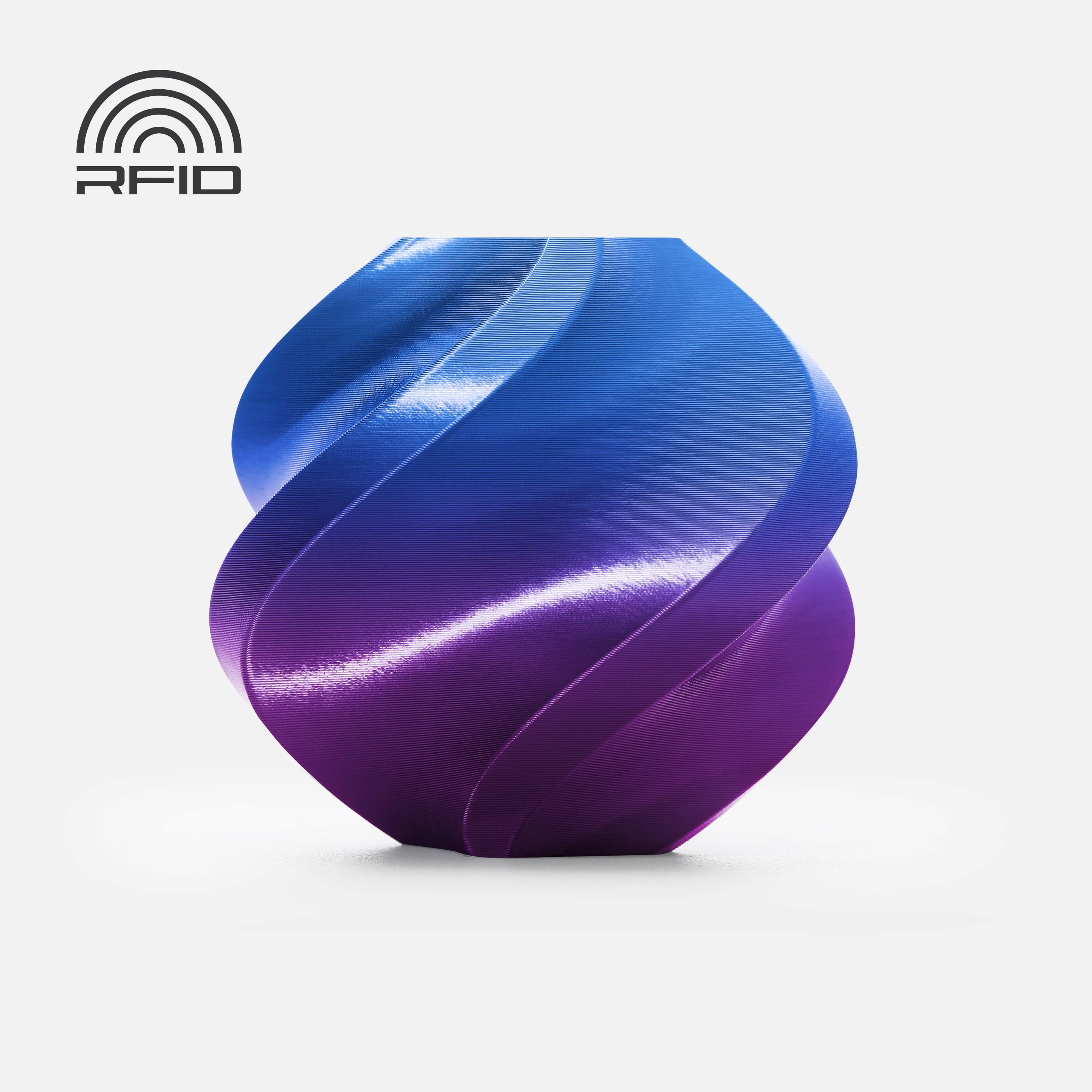 Bambu Lab PLA Silk Dual Color Aurora Purple