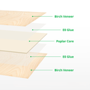 Bambu Lab 3 mm Birch Plywood