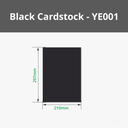 Bambu Lab A4 250 g Cardstock - Black Cardstock