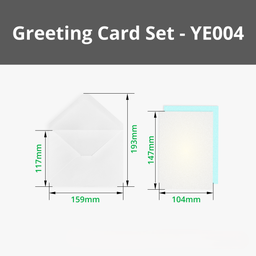 Bambu Lab Pearlescent White Greeting Card Set