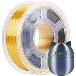 Anycubic PLA Silk Dual Color Black Gold
