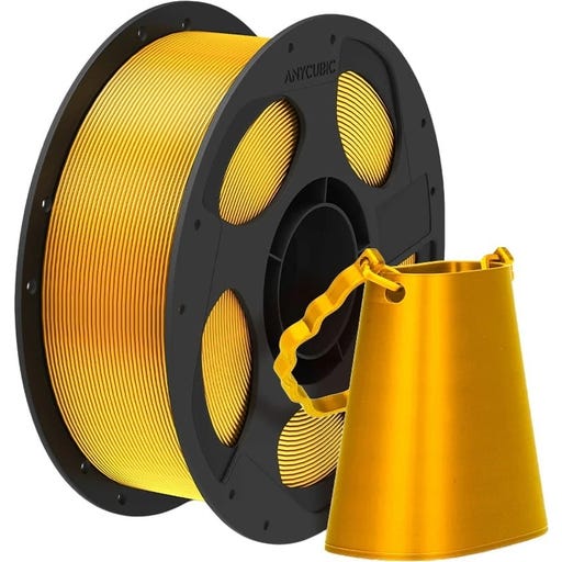Anycubic PLA Silk Gold - 3DJake România