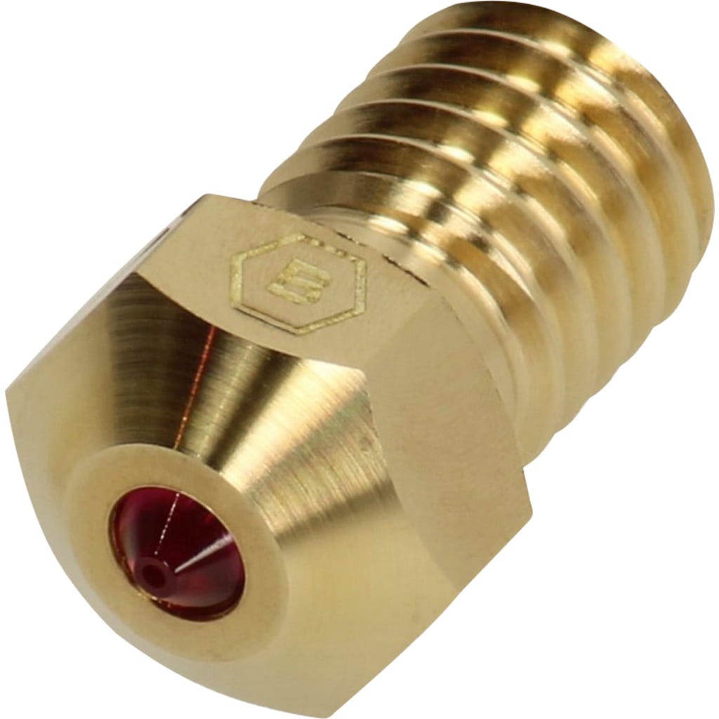 BROZZL Ruby Nozzle for the E3D V6 Hotend - 3DJake International