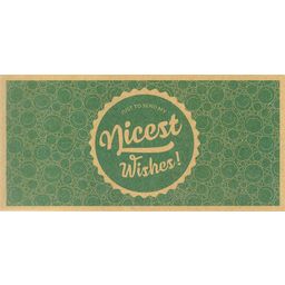 Nicest Wishes! - Buono Acquisto Stampato su Carta Riciclata - Nicest Wishes! - Buono stampato