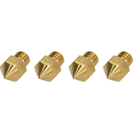 BROZZL Brass Nozzle Set MK8  (set of 4)