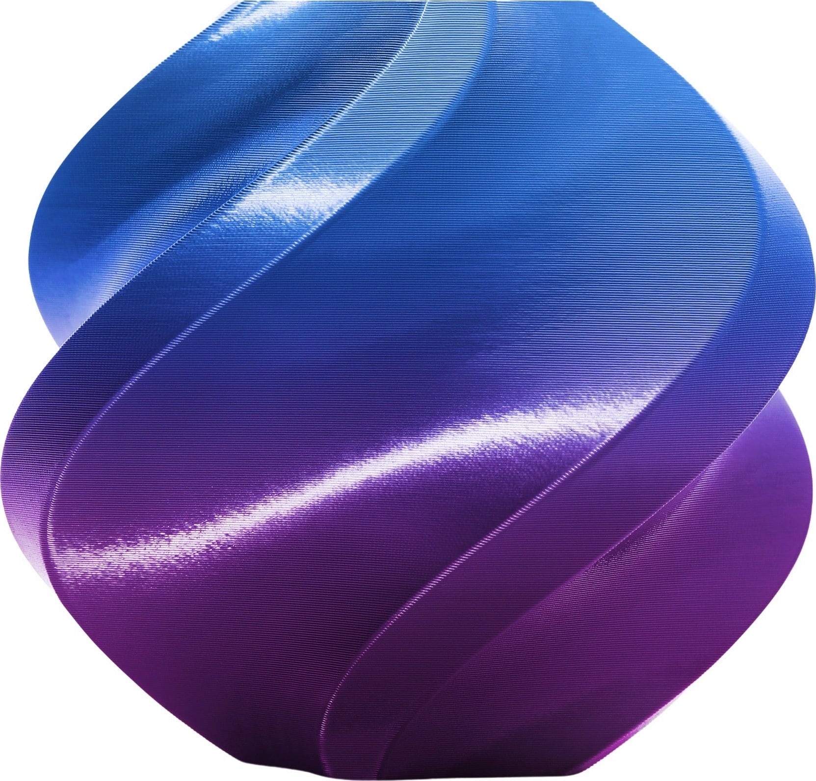 Bambu Lab PLA Silk Dual Color Aurora Purple - Spool