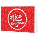 Nice Christmas - Chèque-Cadeau à imprimer soi-même - 1 bon virtuel