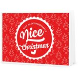Nice Christmas - Bon upominkowy do samodzielnego wydrukowania