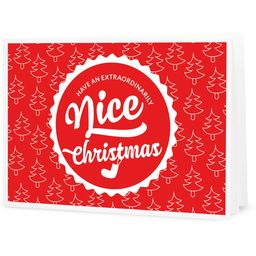 Nice Christmas - darilni bon za samodejno tiskanje - 