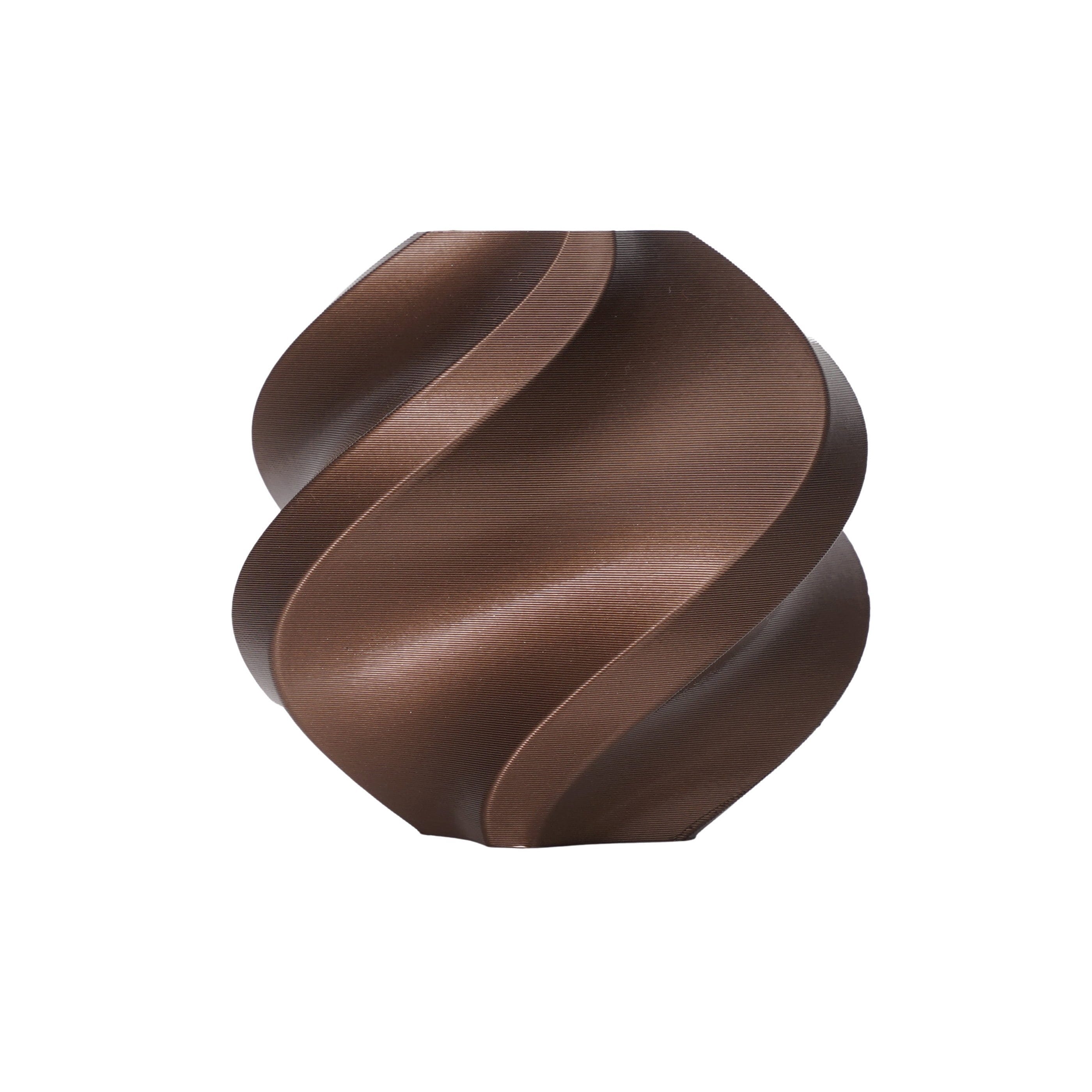 Bambu Lab PLA Metal Filament 1kg, Copper Brown